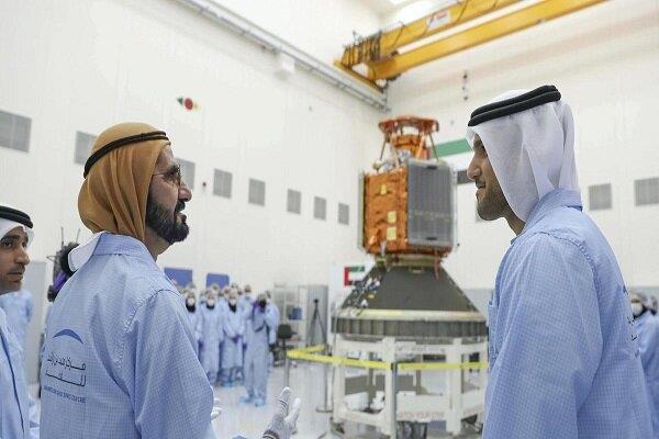 تعویق عملیات پرتاب ماهواره نظامی امارات به فضا