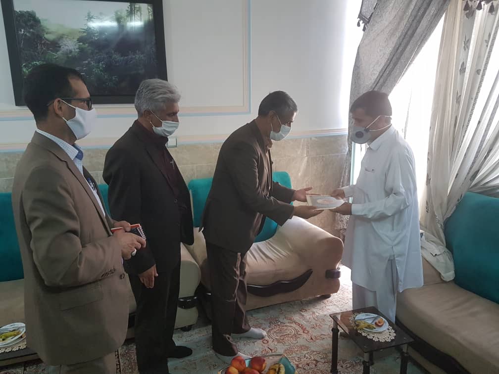 دیداربا آزادگان  استان  سیستان وبلوچستان