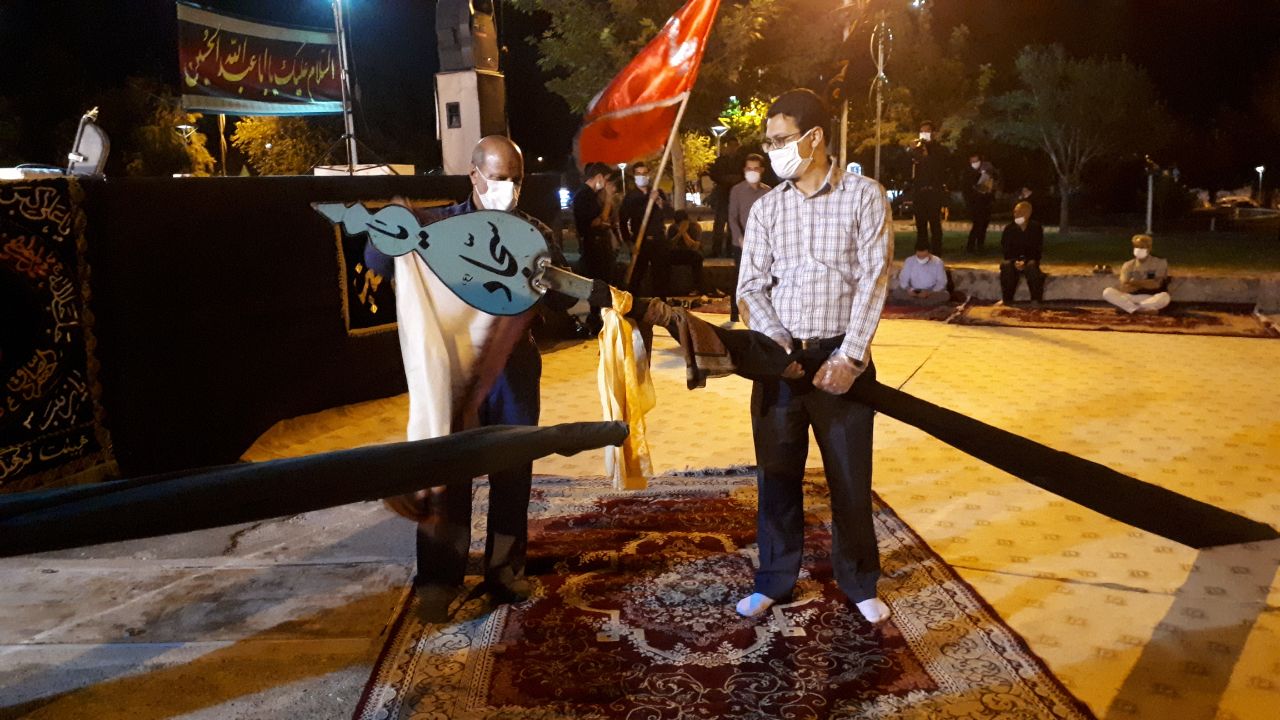 بیرجند| آغاز عزای حسینی با رعایت مسائل تاکید شده