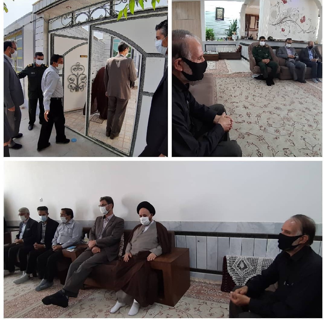 بیرجند| استاندار فرمانداران و مدیران را به دیدار آزادگان آورد