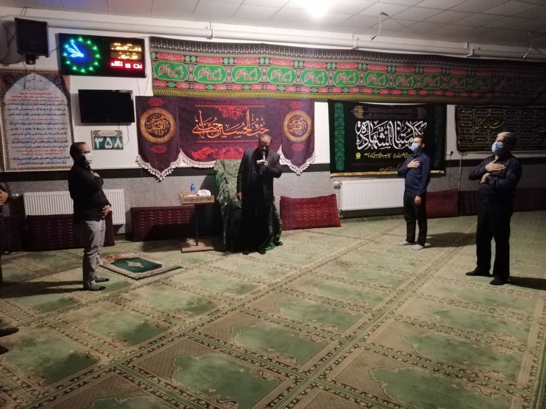 بیرجند| چراغ مجلس عزای حسین در قلب‌ها روشن است