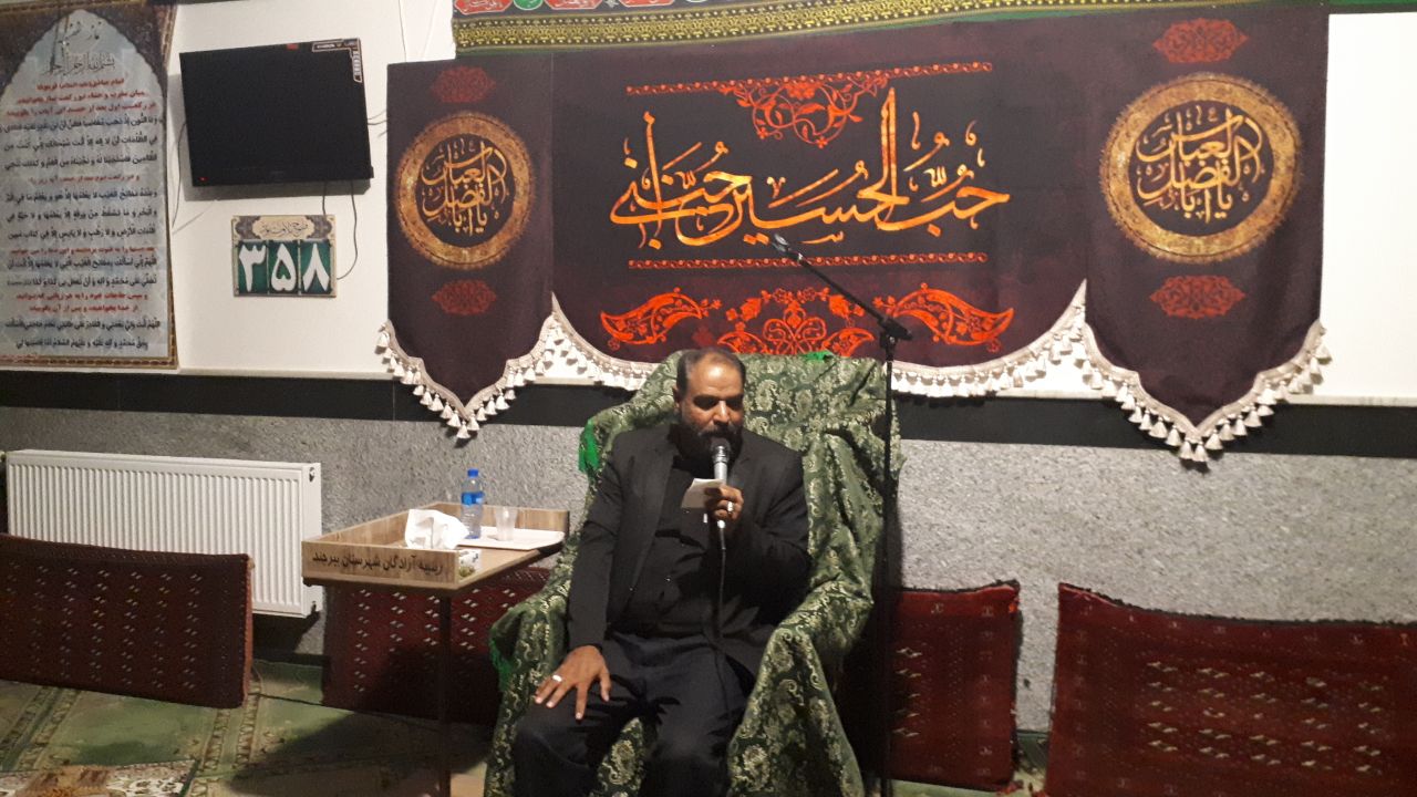 بیرجند| چراغ مجلس عزای حسین در قلب‌ها روشن است