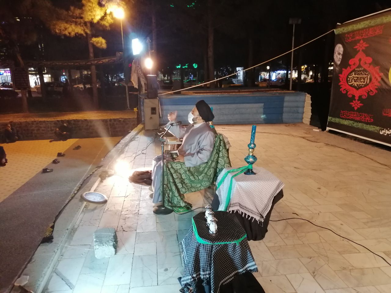 بیرجند| عزاداری با شکوه آزادگان  با حفظ پروتکل‌ها