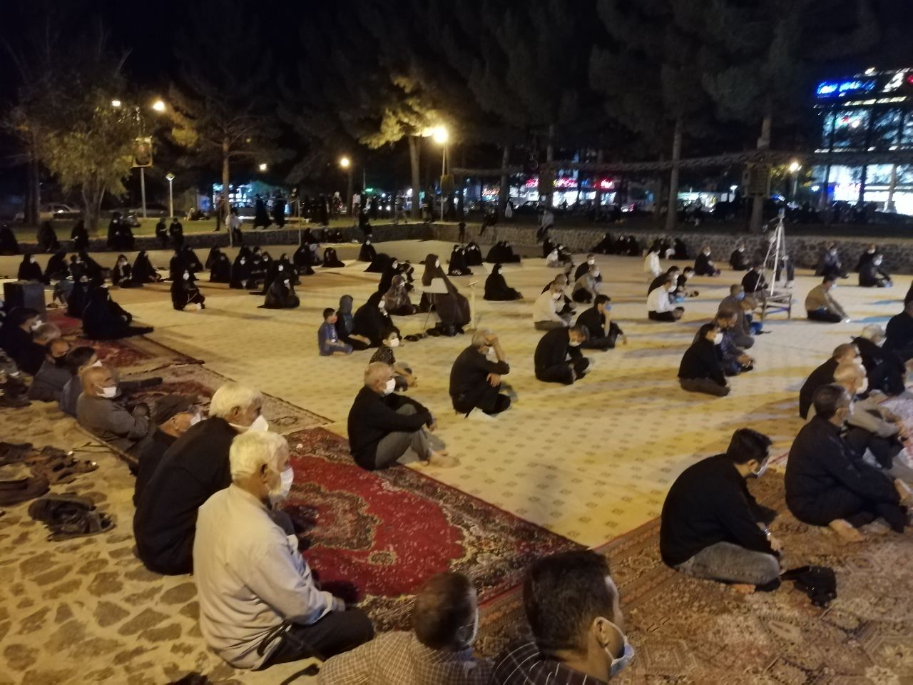 بیرجند| عزاداری با شکوه آزادگان  با حفظ پروتکل‌ها