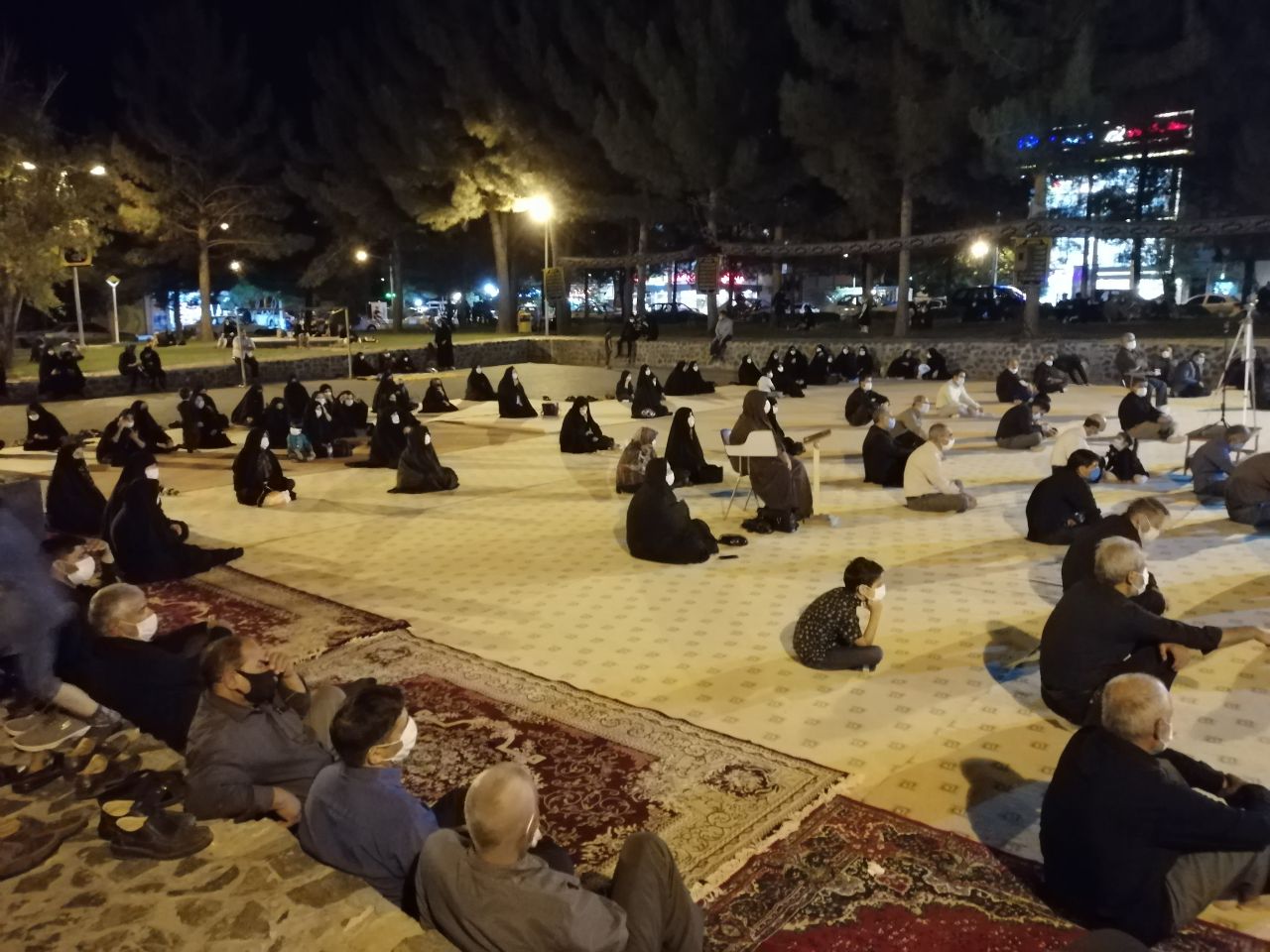 بیرجند| عزاداری با شکوه آزادگان  با حفظ پروتکل‌ها