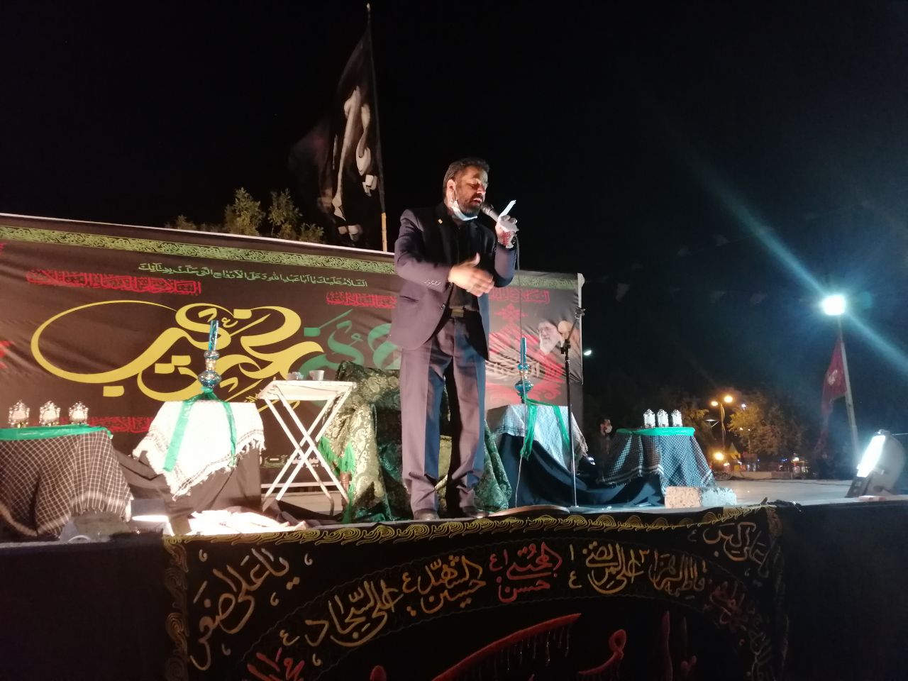 بیرجند| عزاداری با شکوه آزادگان  با حفظ پروتکل‌ها