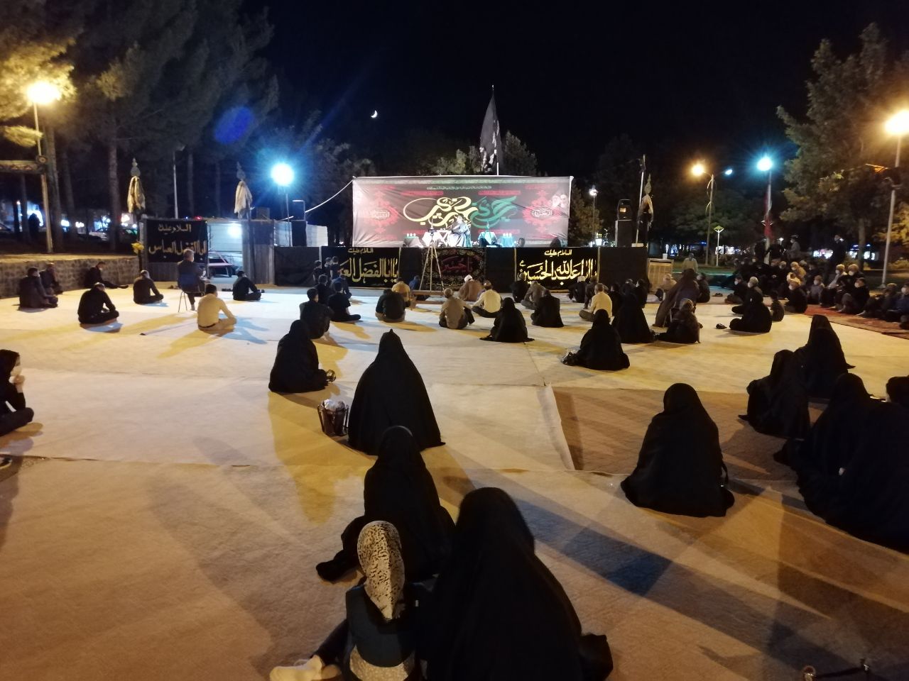 بیرجند| عزاداری با شکوه آزادگان  با حفظ پروتکل‌ها