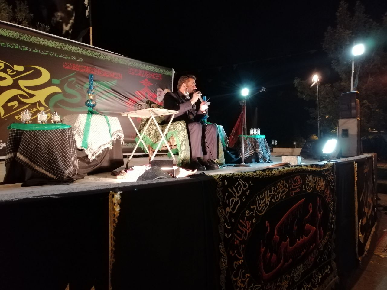 بیرجند| عزاداری با شکوه آزادگان  با حفظ پروتکل‌ها