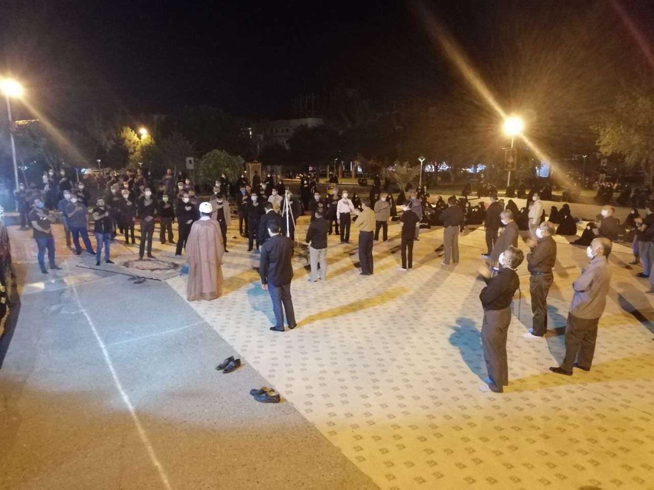 بیرجند| عزاداری با شکوه آزادگان  با حفظ پروتکل‌ها