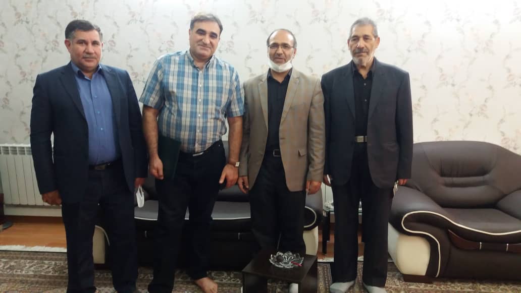 اردبیل| دیدار یا خانواده‌های آزادگان عروج یافته