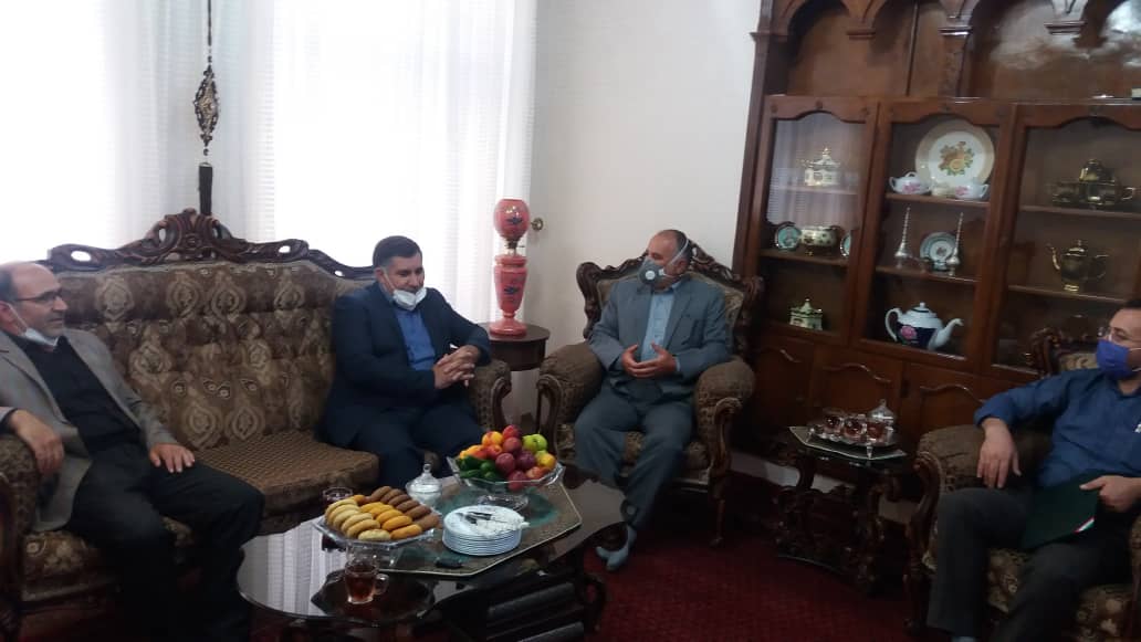 اردبیل| دیدار یا خانواده‌های آزادگان عروج یافته