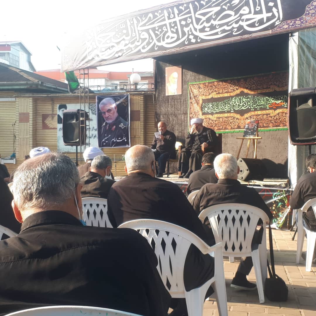 گیلان| عزاداری آزادگان صَباحَا وُ مَساءً