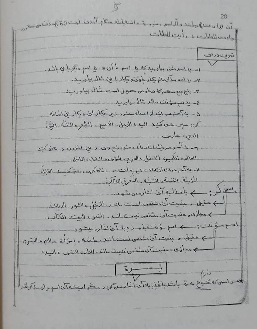 جزوات عربی اسرا