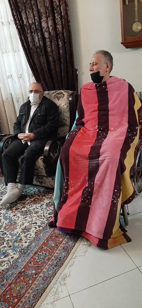 عیادت بیمار آزاده