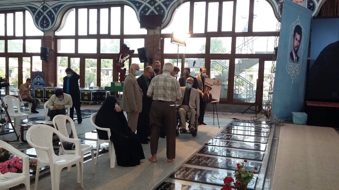 مراسم شهدای رشت با حضور نیکی3