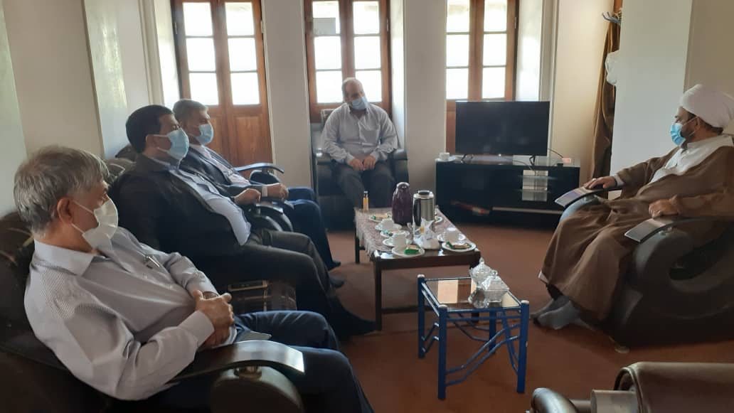 جلسه موسسه بوشهر با دفتر حفظ و نشر آثار 1