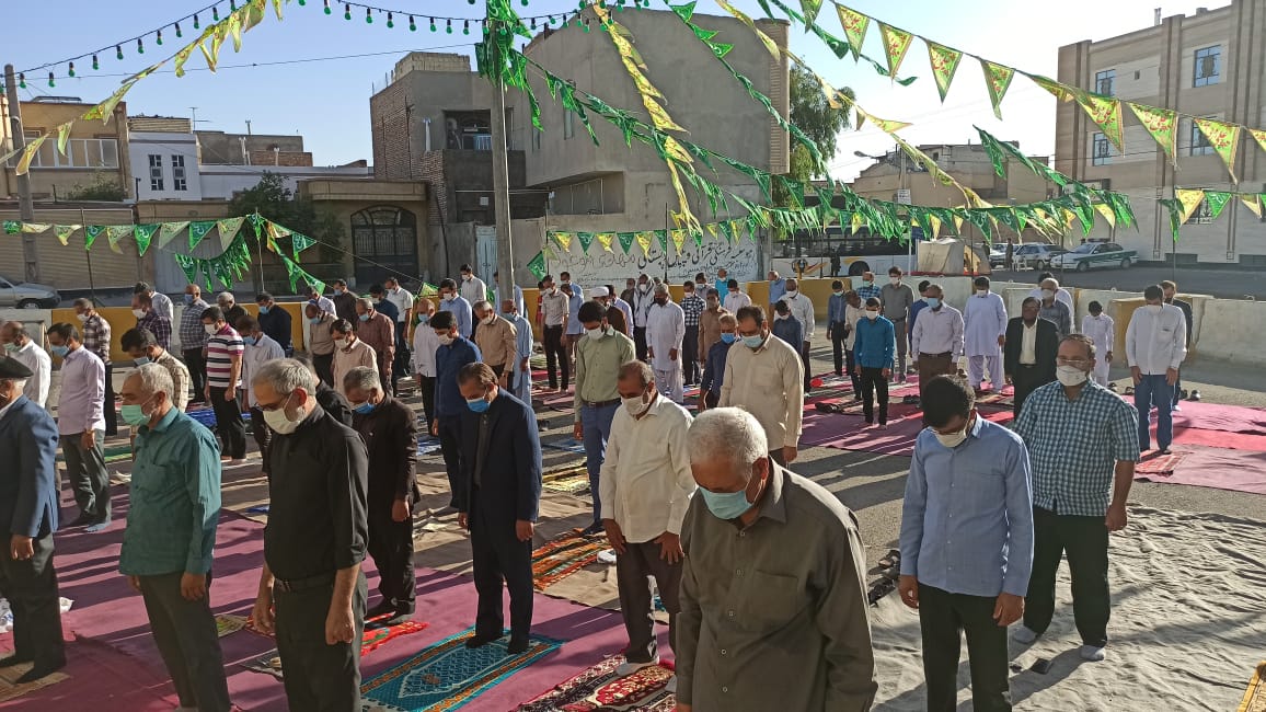 حضور آزادگان زاهدانی در نماز عید قربان4