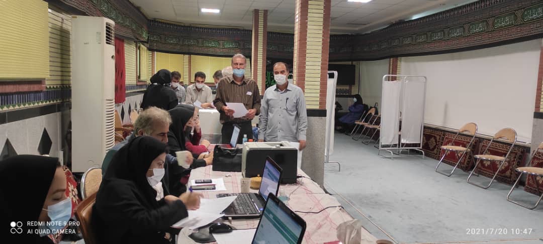 تزریق واکسن کرونا به آزادگان گیلانی1