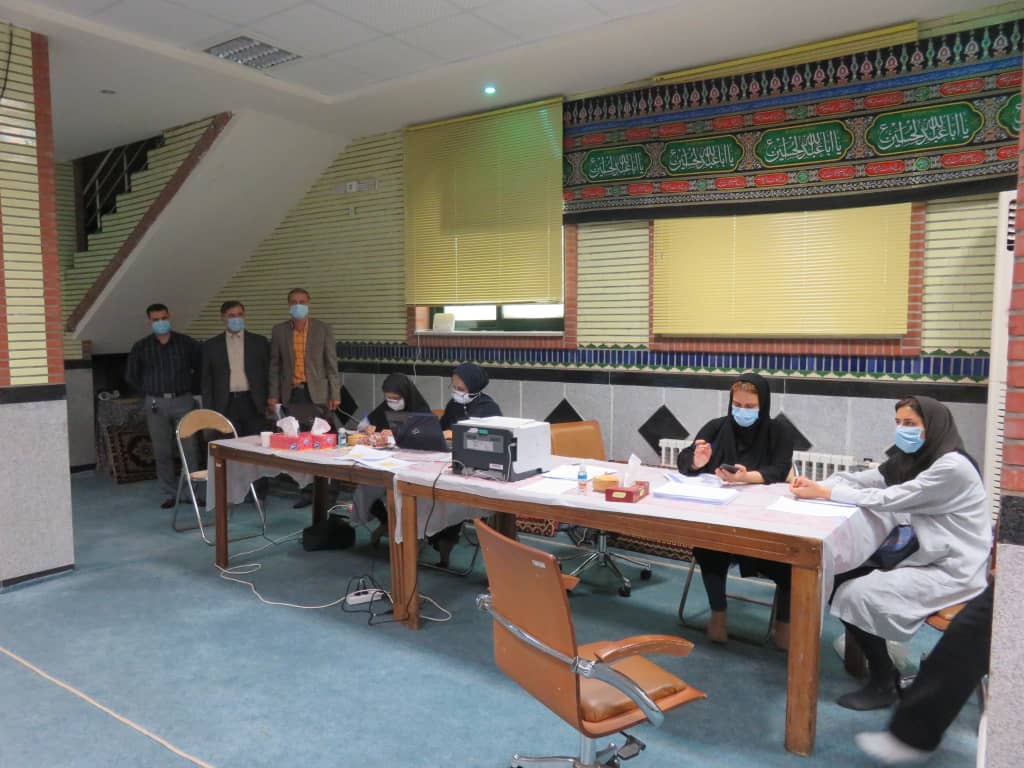 تزریق واکسن کرونا به آزادگان گیلانی8