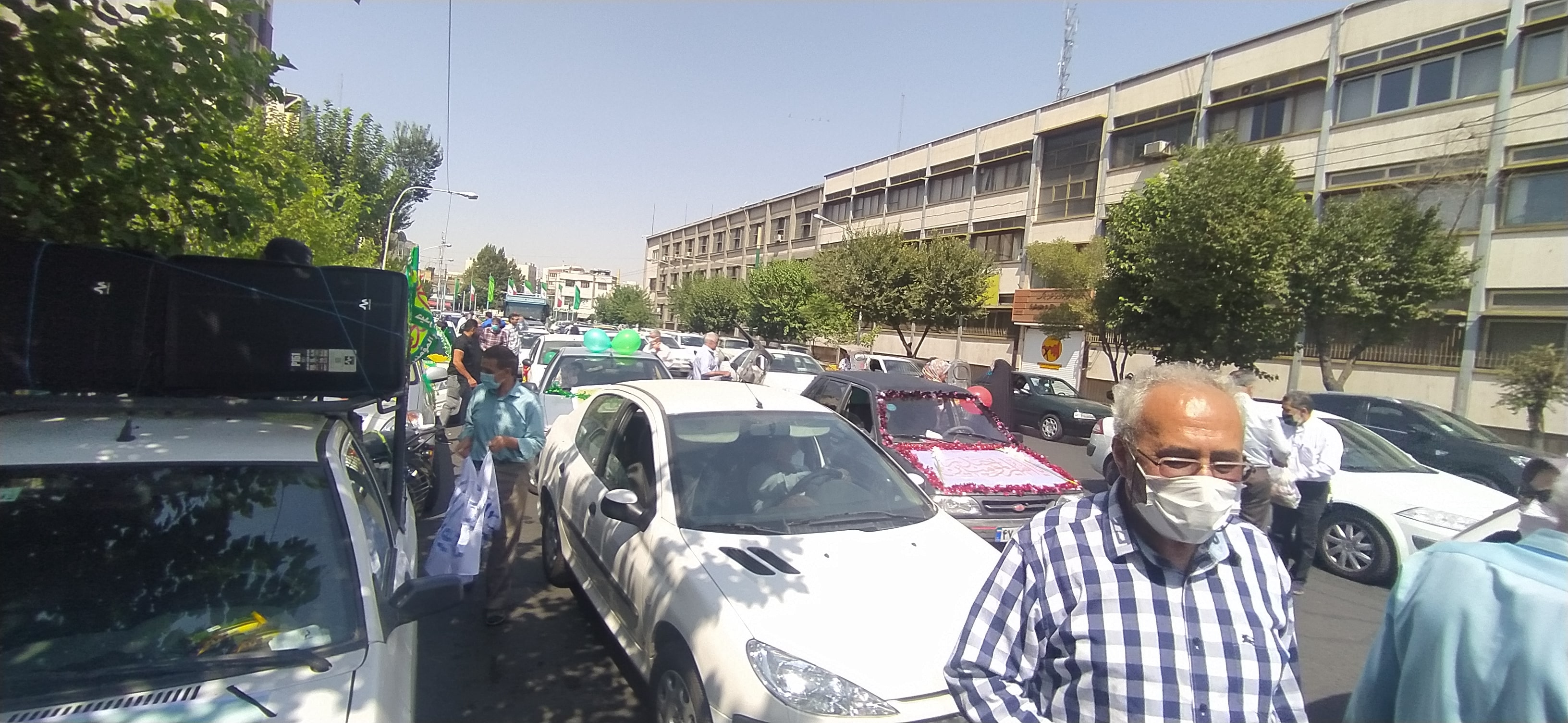 حرکت کاروان خودرویی7