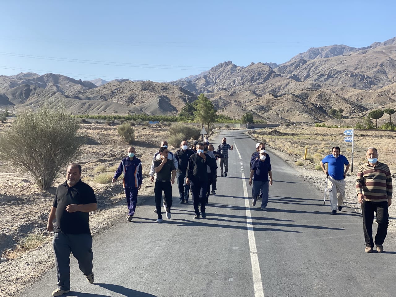 برنامه پیاده‌روی ویژه آزادگان و فرزندان آن‌ها11