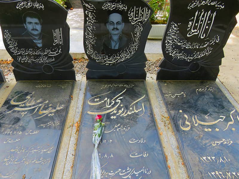 گلباران مزار شهدای آزادگان رشتی114