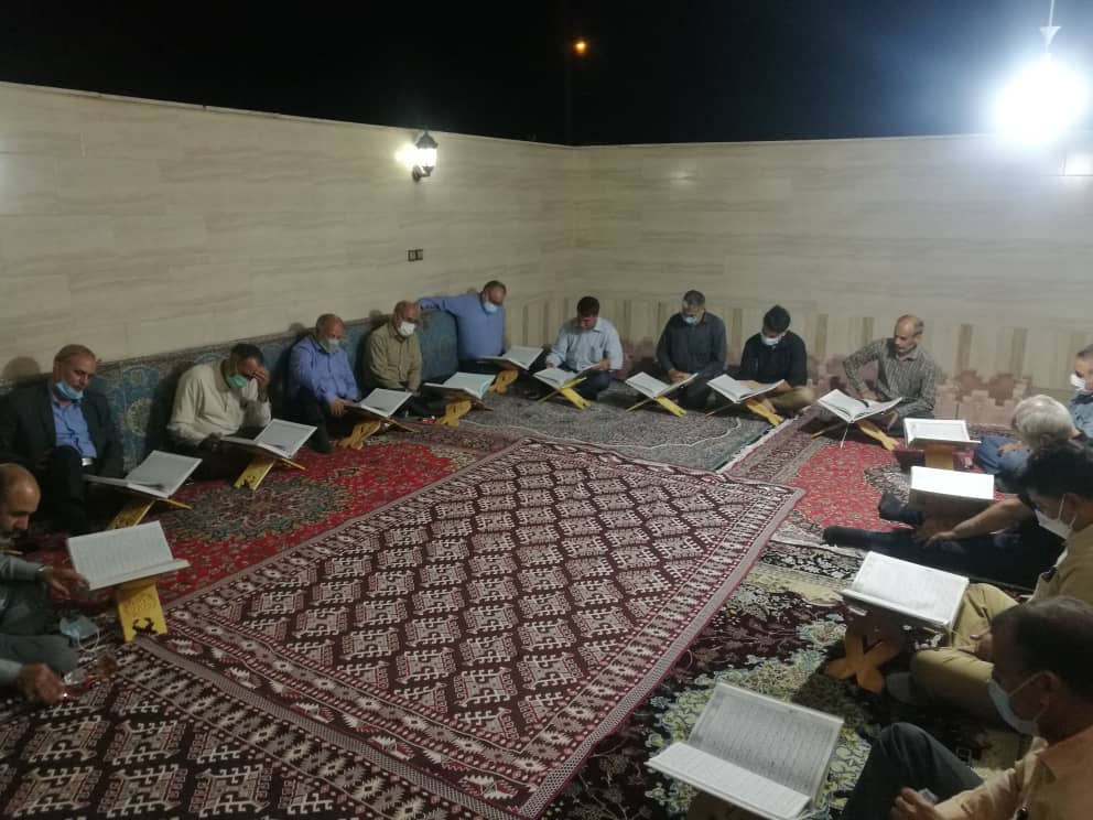 جلسه قرآنی آزادگان کرمان در محل مجمع قرآن12