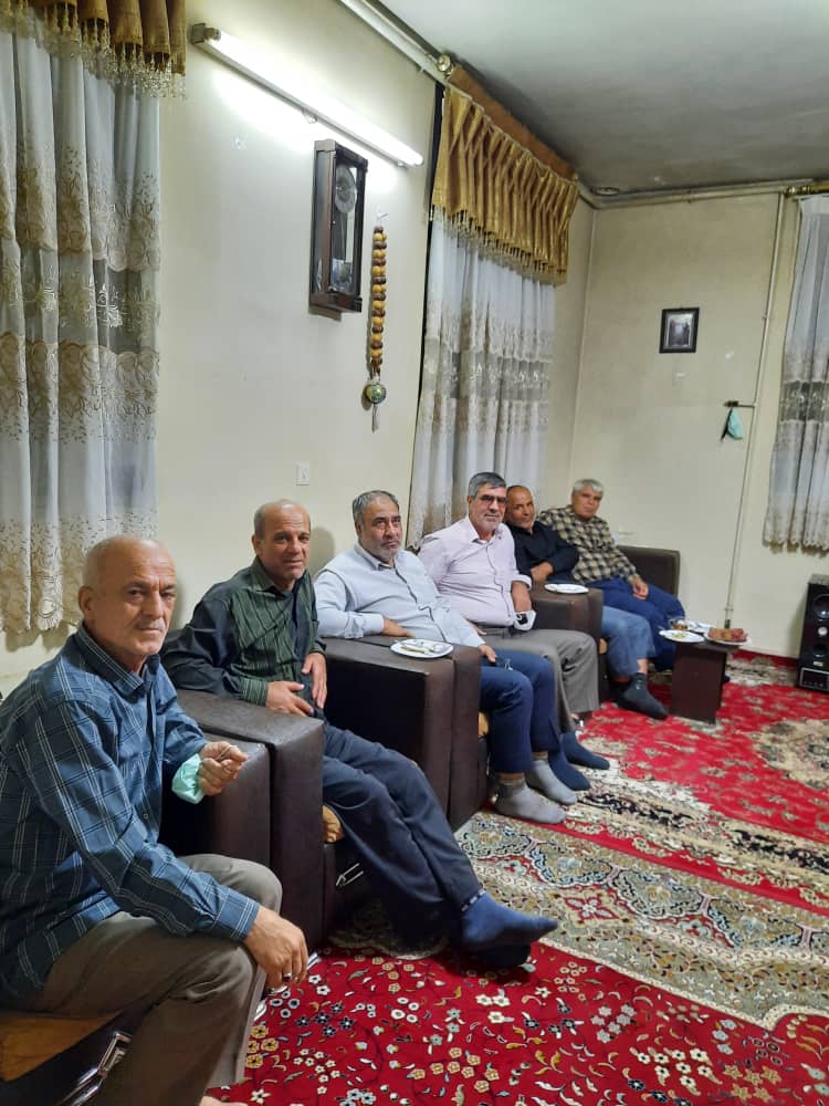 دیدار اعضایی شورای مشورتی پیام آزادگان با برادر آزاده ولی الله عروجی22