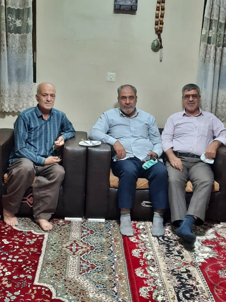 دیدار اعضایی شورای مشورتی پیام آزادگان با برادر آزاده ولی الله عروجی24