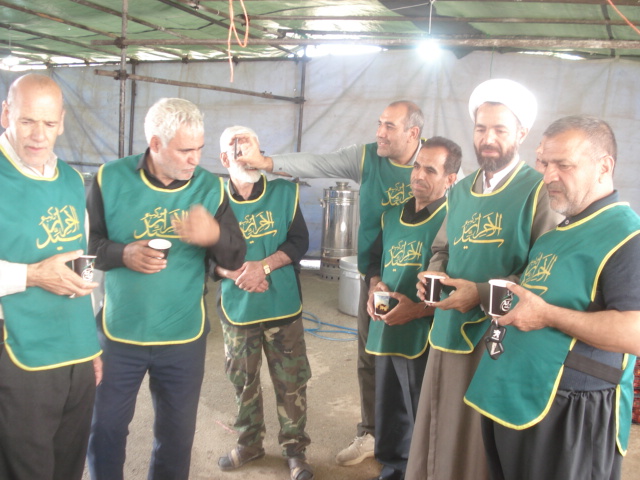 موکب سیدالاحرار آزادگان کرمانشاه مستقر در تنگه مرصاد3