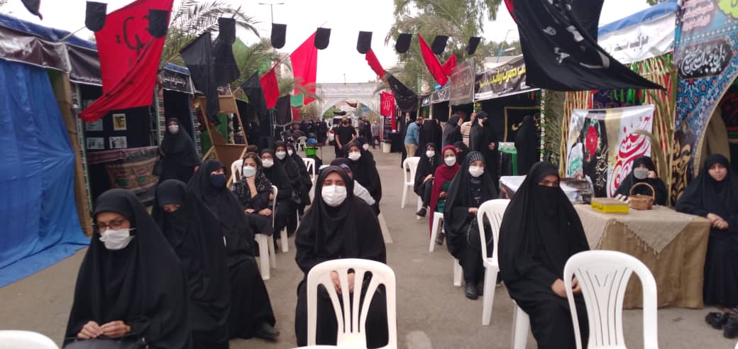 شهرستان بهشهر| روایتگری آزاده جعفر مزیدها در موکب اربعین حسینی4