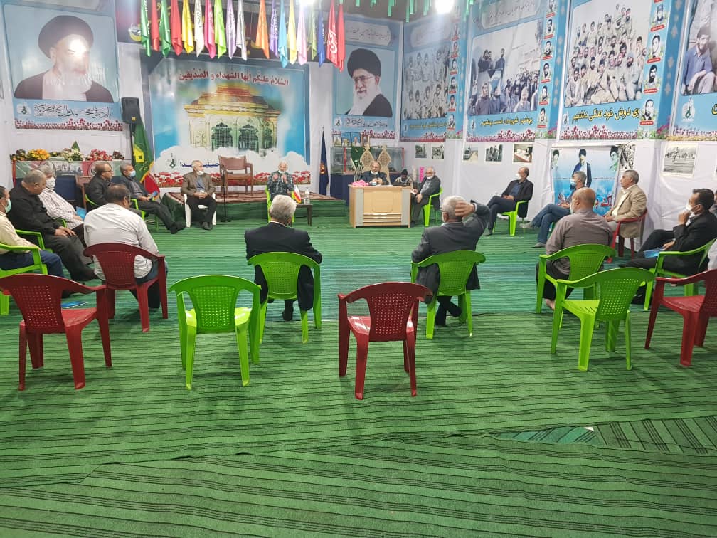 جلسه ماهانه هیئت آزادگان شهرستان بهشهر  روز یکشنبه12