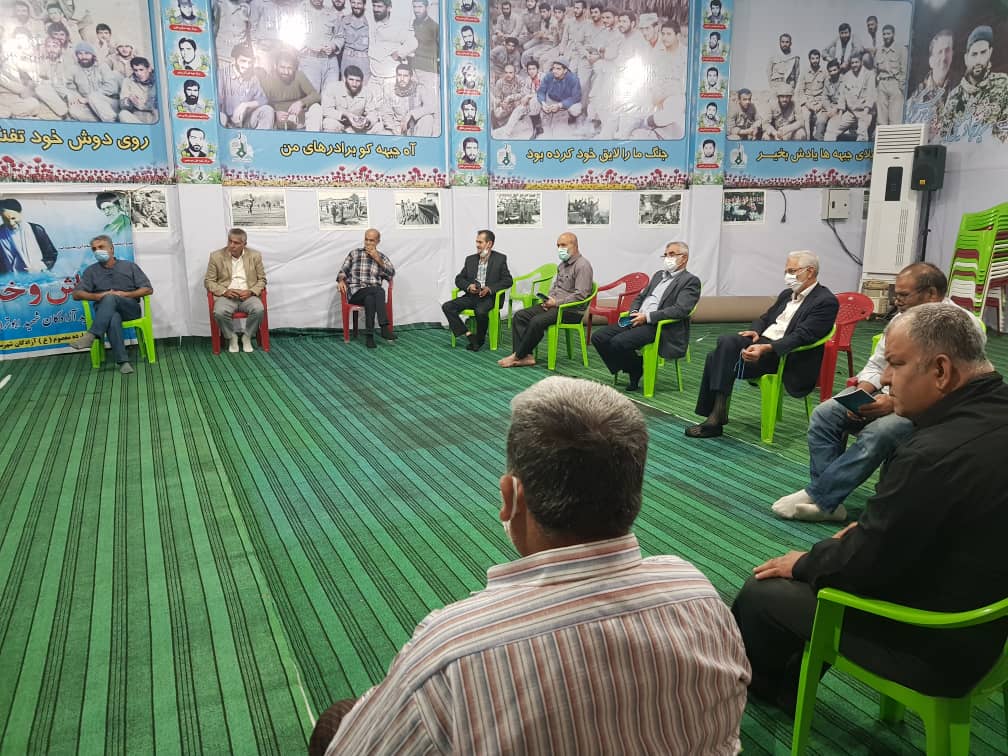 جلسه ماهانه هیئت آزادگان شهرستان بهشهر  روز یکشنبه13