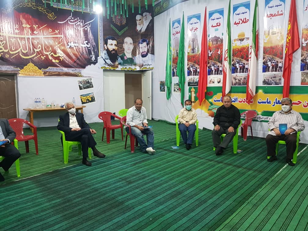 جلسه ماهانه هیئت آزادگان شهرستان بهشهر  روز یکشنبه14