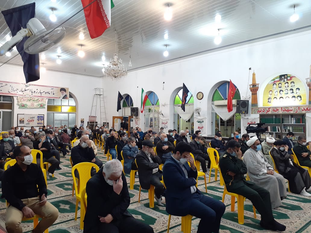 یادواره شهدا منطقه گراییل محله بهشهر 2