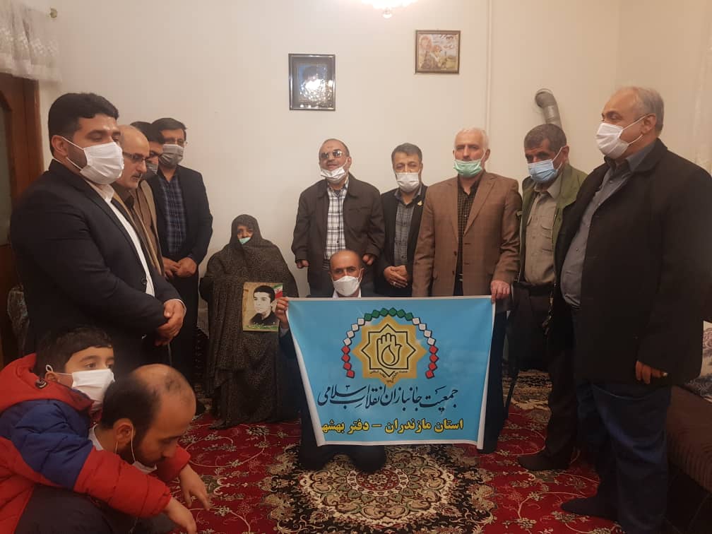 دیدار با پنج خانواده شهید شهرستان بهشهر3