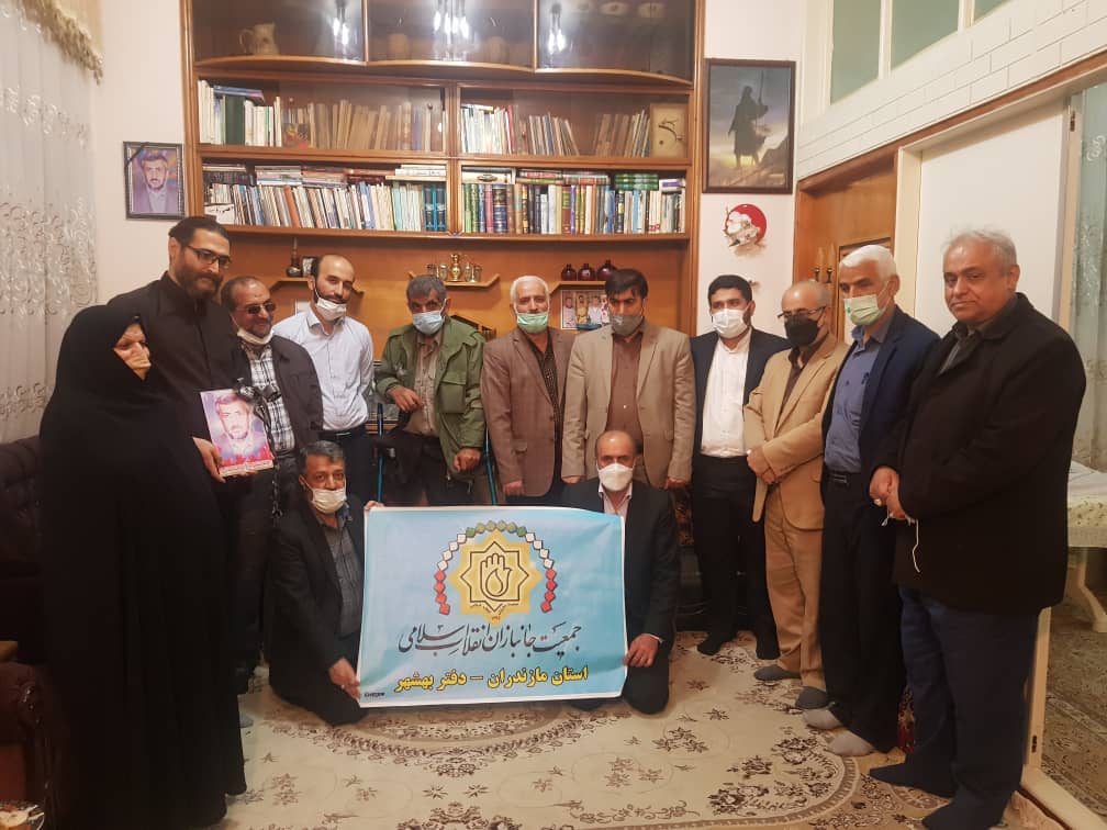 دیدار با پنج خانواده شهید شهرستان بهشهر4