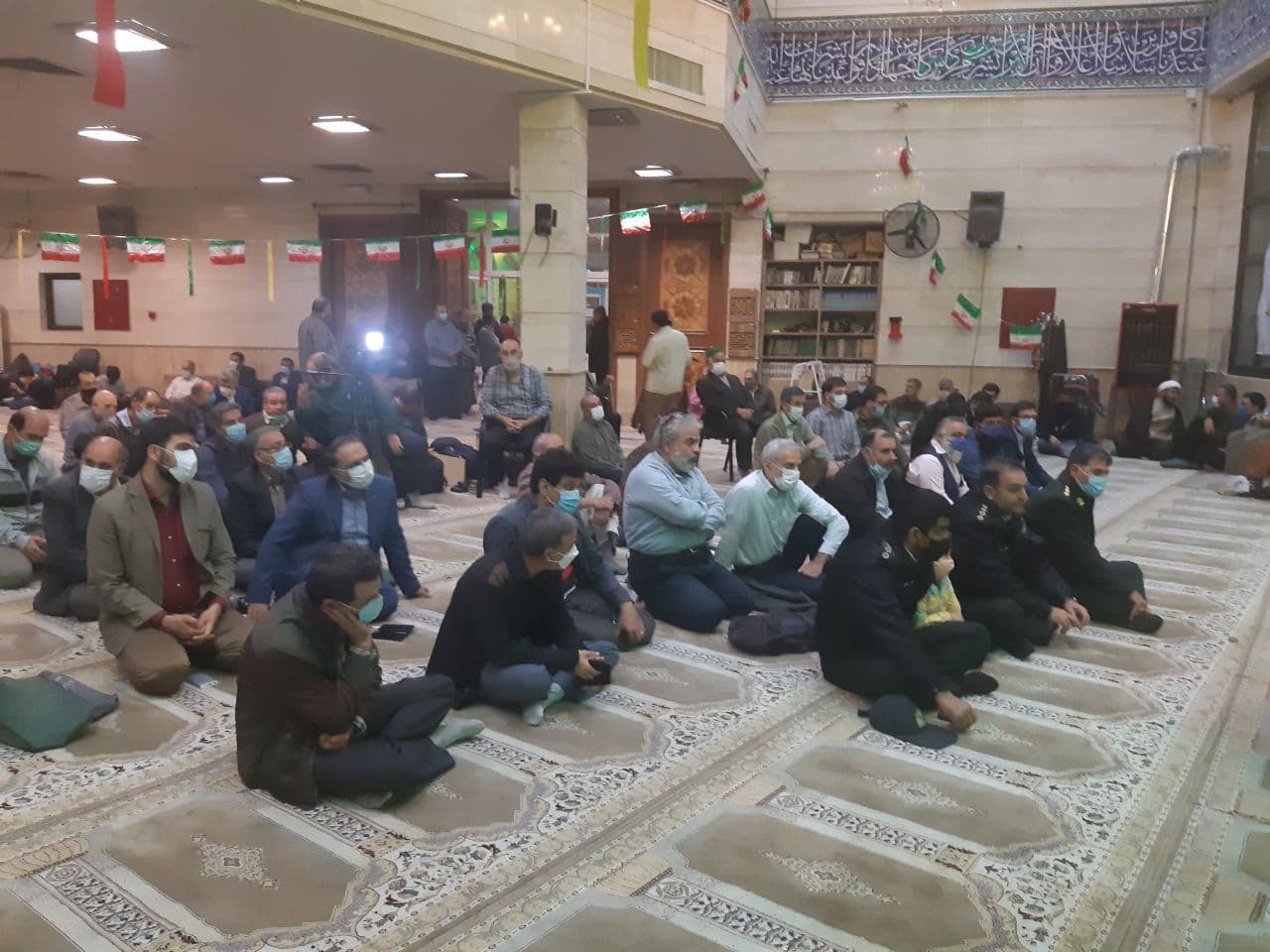 برگزاری مراسم بزرگداشت مقام شهداء تخریبچی در مسجد امام رضا(ع) شهرری3