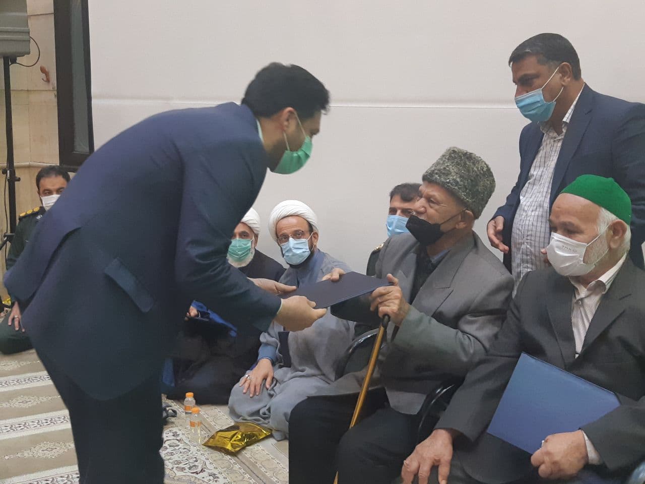 برگزاری مراسم بزرگداشت مقام شهداء تخریبچی در مسجد امام رضا(ع) شهرری5