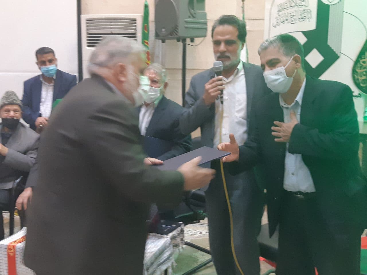 برگزاری مراسم بزرگداشت مقام شهداء تخریبچی در مسجد امام رضا(ع) شهرری6