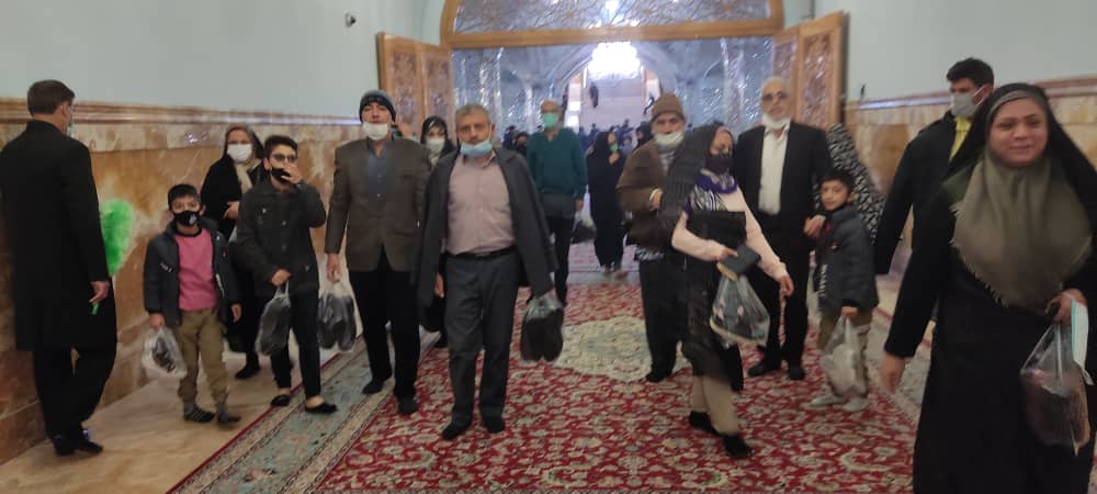 سفر زیارتی اعضای هیئت آزادگان به مشهد در آبان2