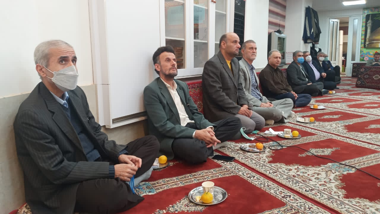 تفسیرگزیده آیات قرآن کریم در مسجد صیقلان رشت1