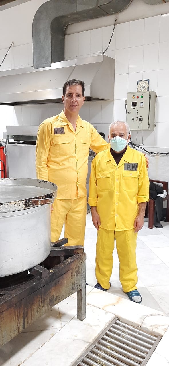 تهیه شوربا اسارتی در همایش آزادگان کمپ ده رمادی9