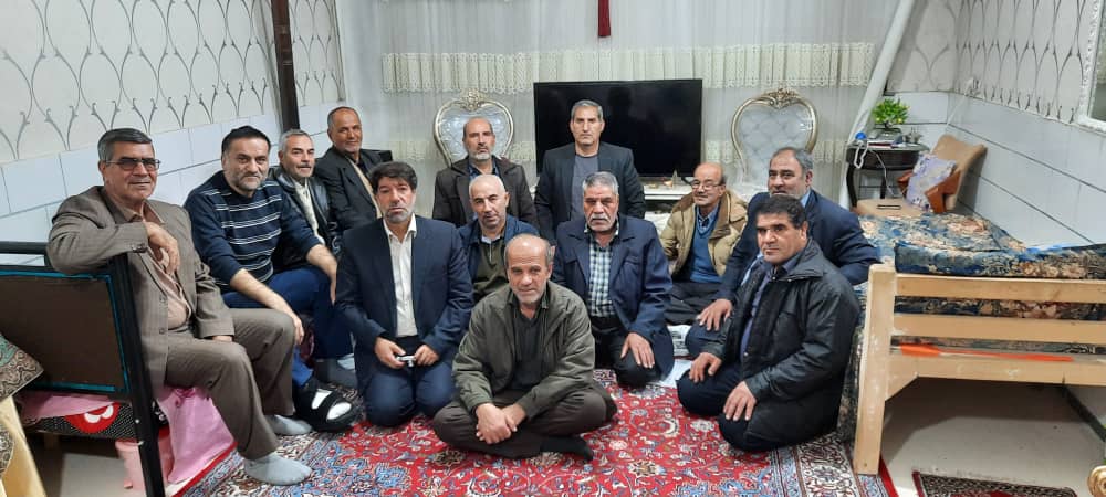 عیادت از آزاده علی اکبر غضنفری5