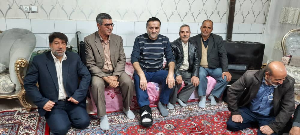 عیادت از آزاده علی اکبر غضنفری6