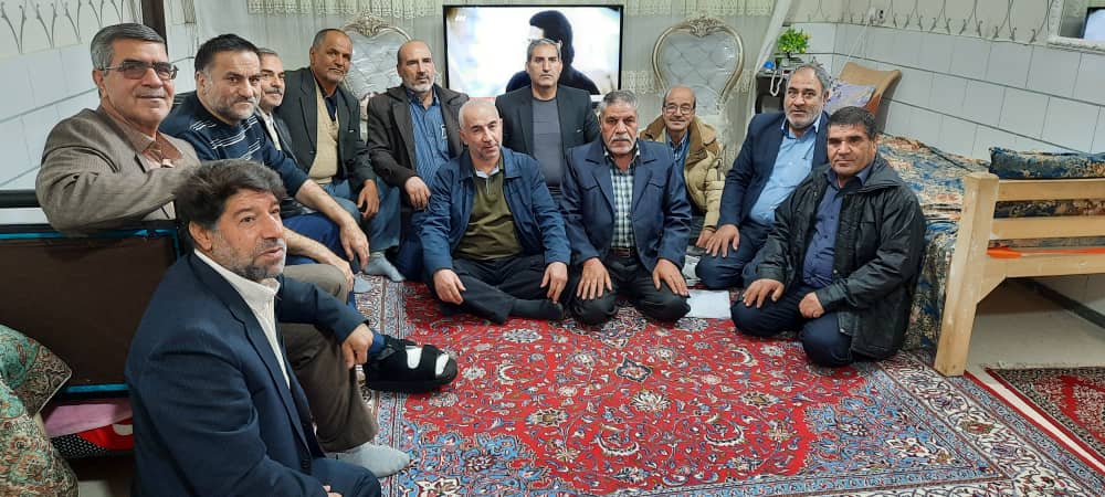 عیادت از آزاده علی اکبر غضنفری7