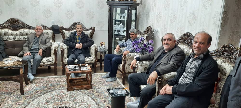 اراک| دیدار اعضای شورای مشورتی پیام آزادگان با آزاده مجید قاسمی2