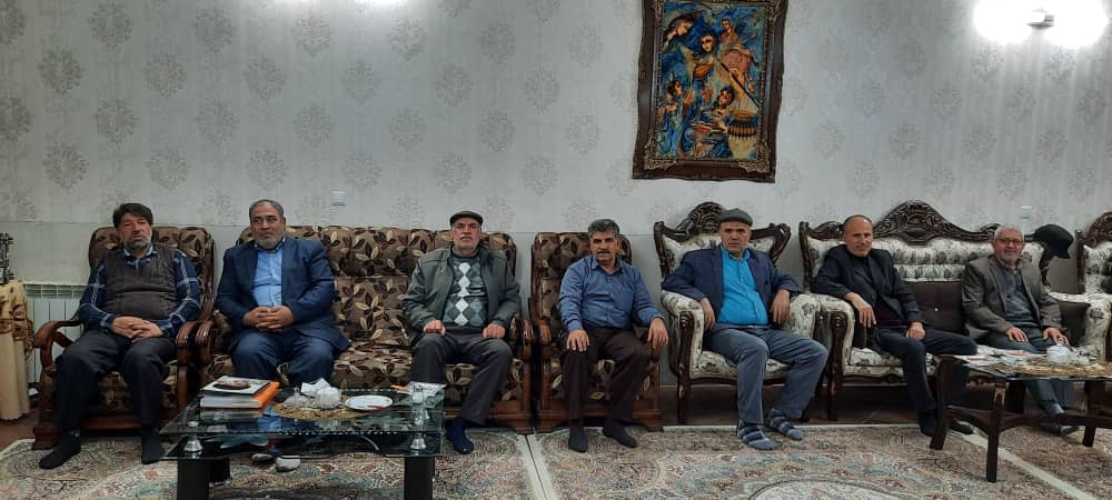 اراک| دیدار اعضای شورای مشورتی پیام آزادگان با آزاده مجید قاسمی3