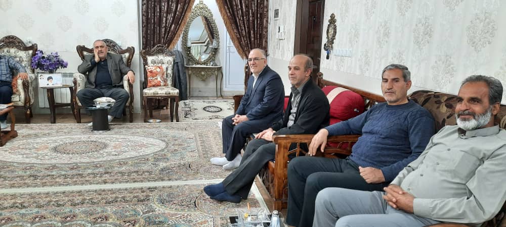 اراک| دیدار اعضای شورای مشورتی پیام آزادگان با آزاده مجید قاسمی4