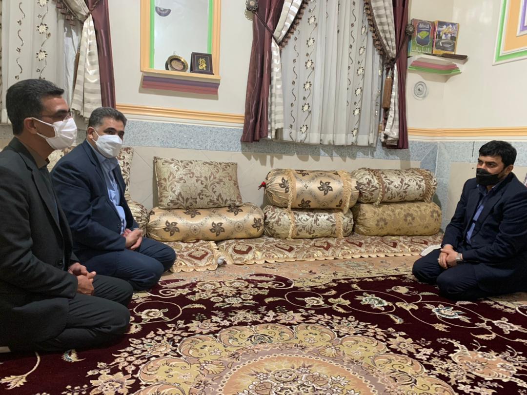 دیدار استاندار سیستان وبلوچستان با خانواده آزاده شهید اهل سنت8